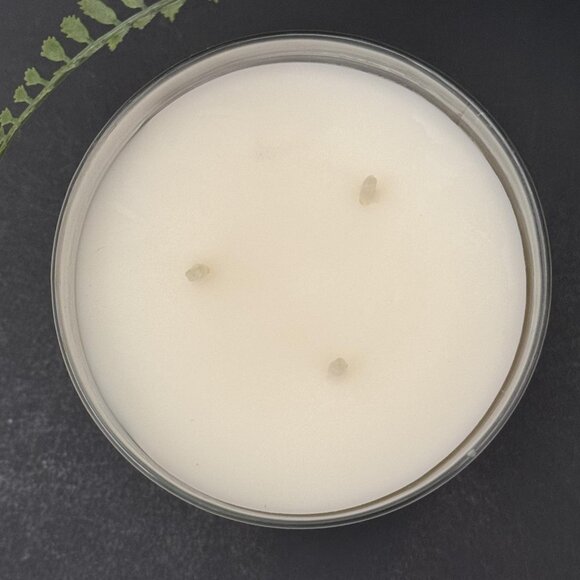 BBW Pink Lavender & Espresso White Barn Bath & Body Works 3 Wick Candle - Picture 7 of 10